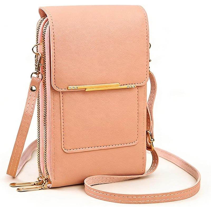 RFID Blocking Anti Theft Phone Wallet and Credit Card Holder