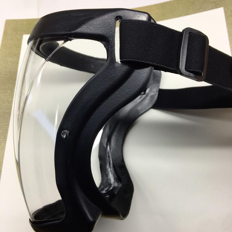 Large Transparent Face Shield for Full Facial Protection