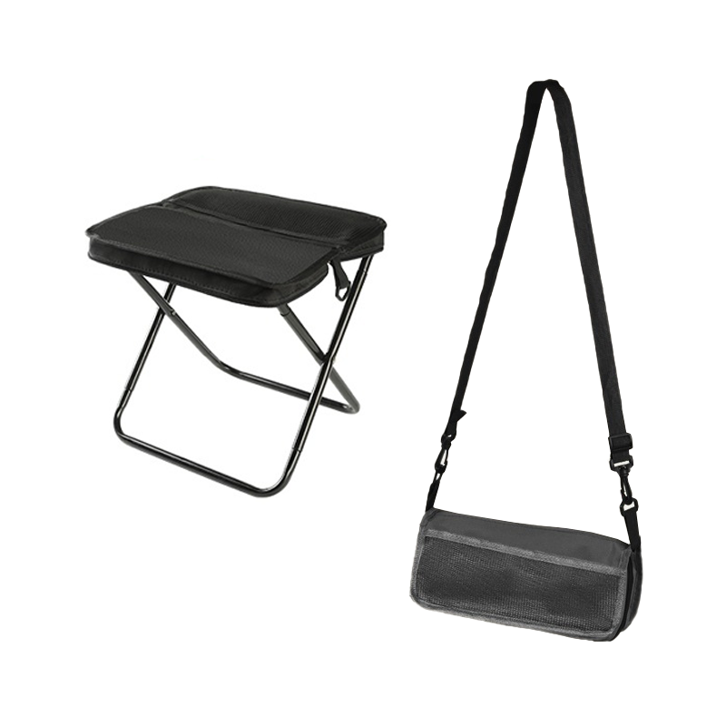 Foldable Backpack Stool and Portable Chair for Camping and Fishing