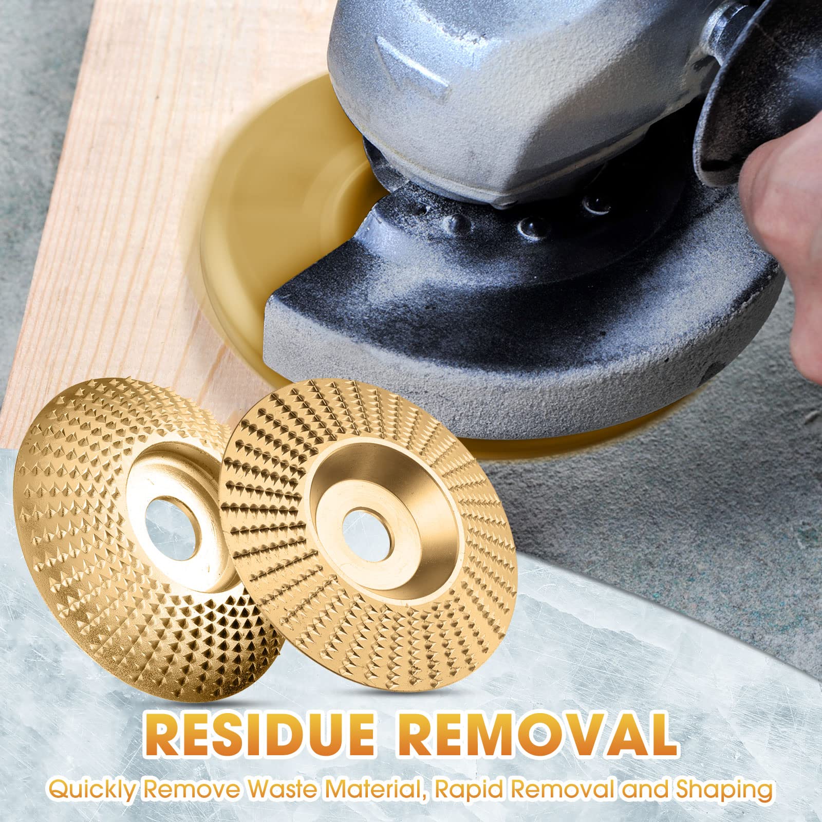 Tungsten Carbide Wood Carving Disc and Grinding Wheel