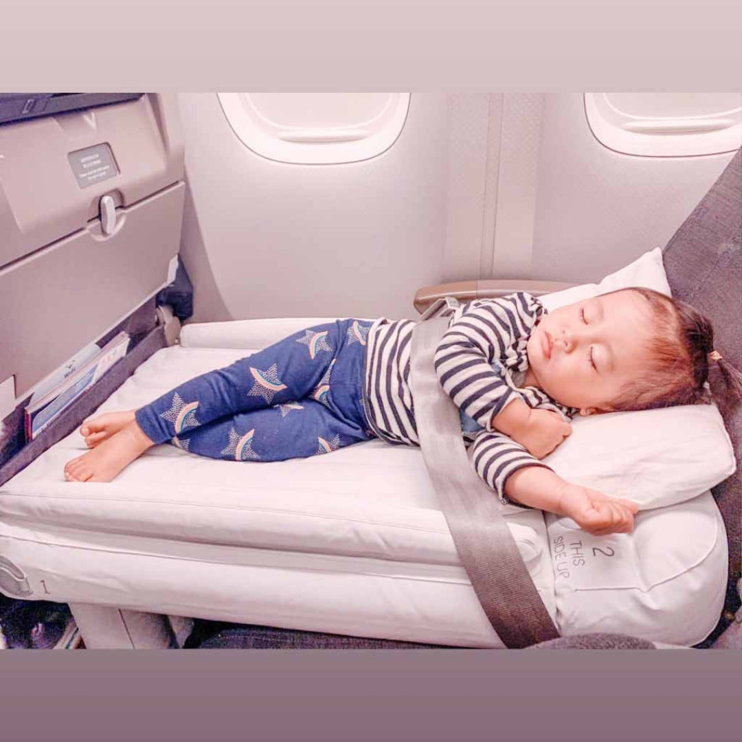 Kids Inflatable Travel Air Mattress | Portable Toddler Sleepover Bed