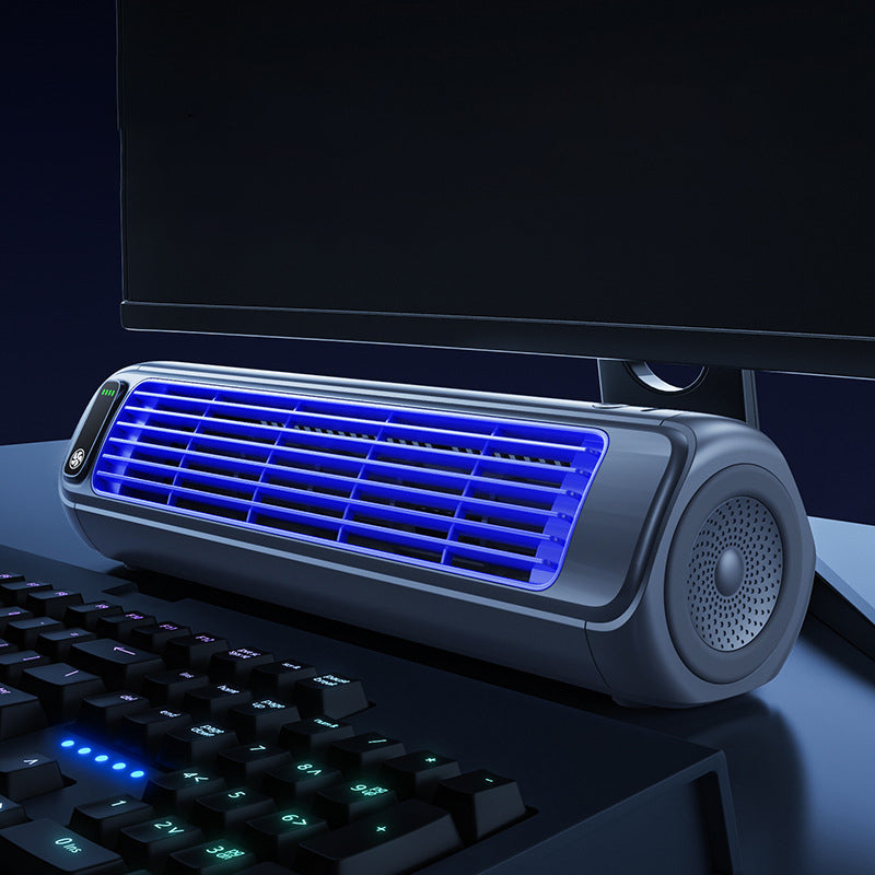Cordless Portable Air Cooler – Rechargeable Bladeless Personal AC for Desk, Home & Travel