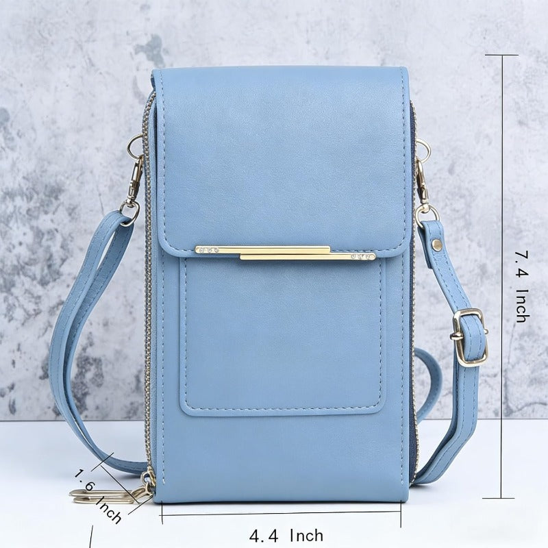 RFID Blocking Anti Theft Phone Wallet and Credit Card Holder