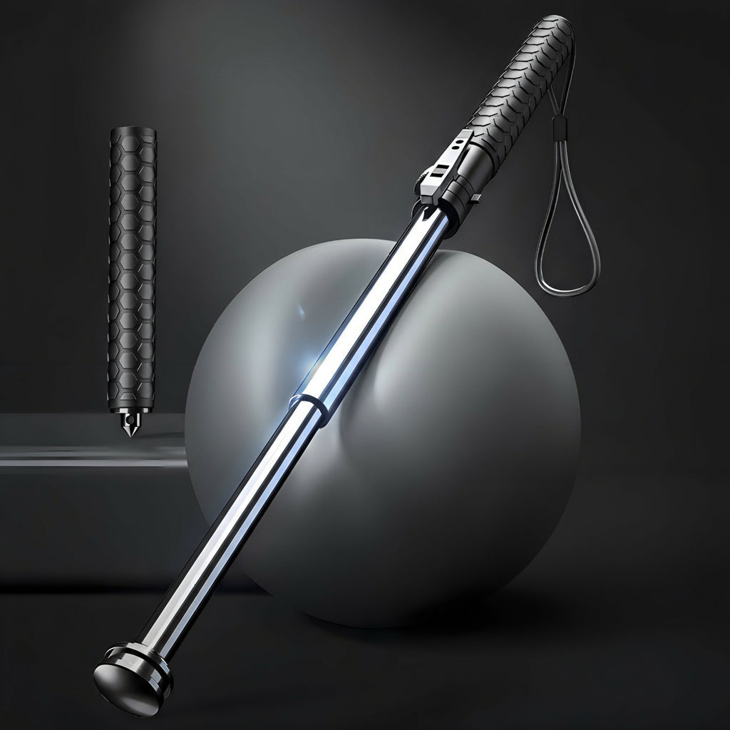 AllGuard Stick – Automatic Self-Defense Walking Stick with Stability Support