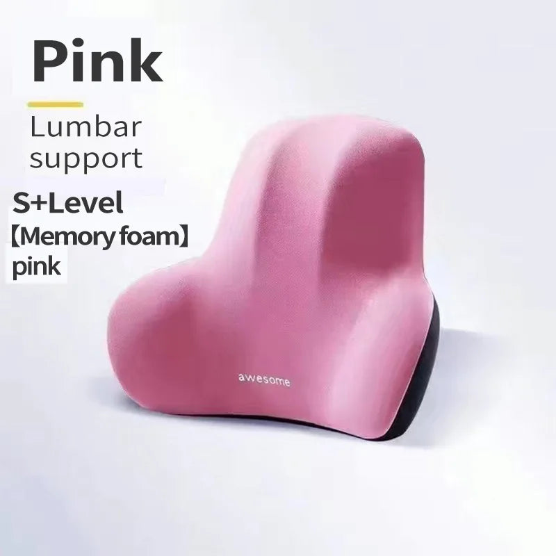 Ergonomic Lumbar Pillow | Lower Back Support Cushion for Posture