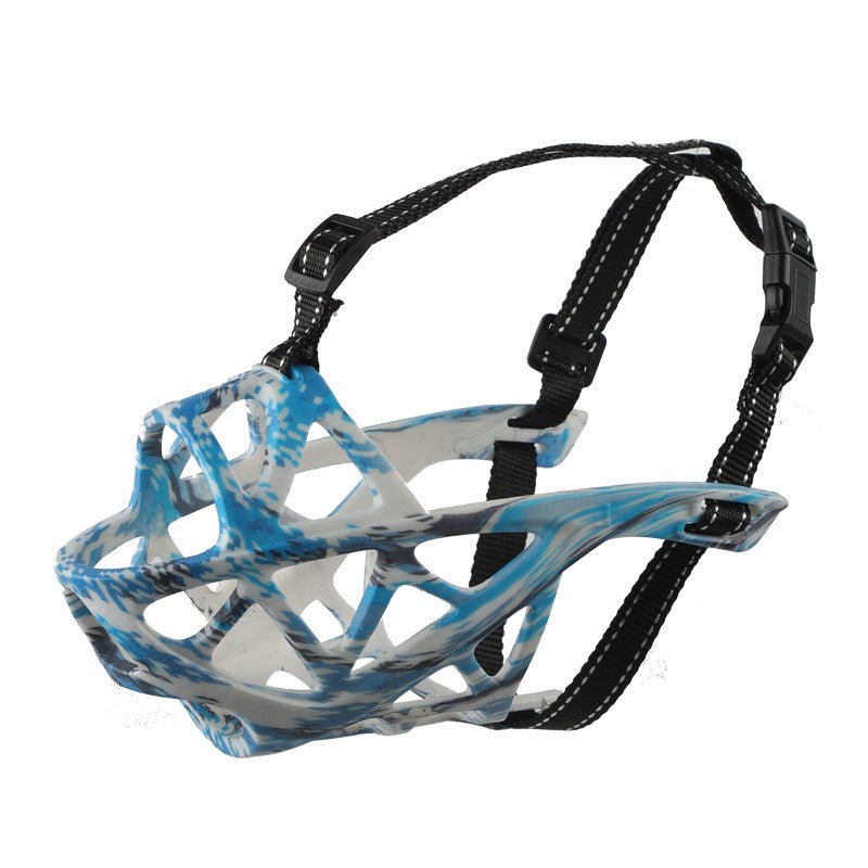 Soft Breathable Dog Muzzle | Humane Anti-Bite & Barking Guard