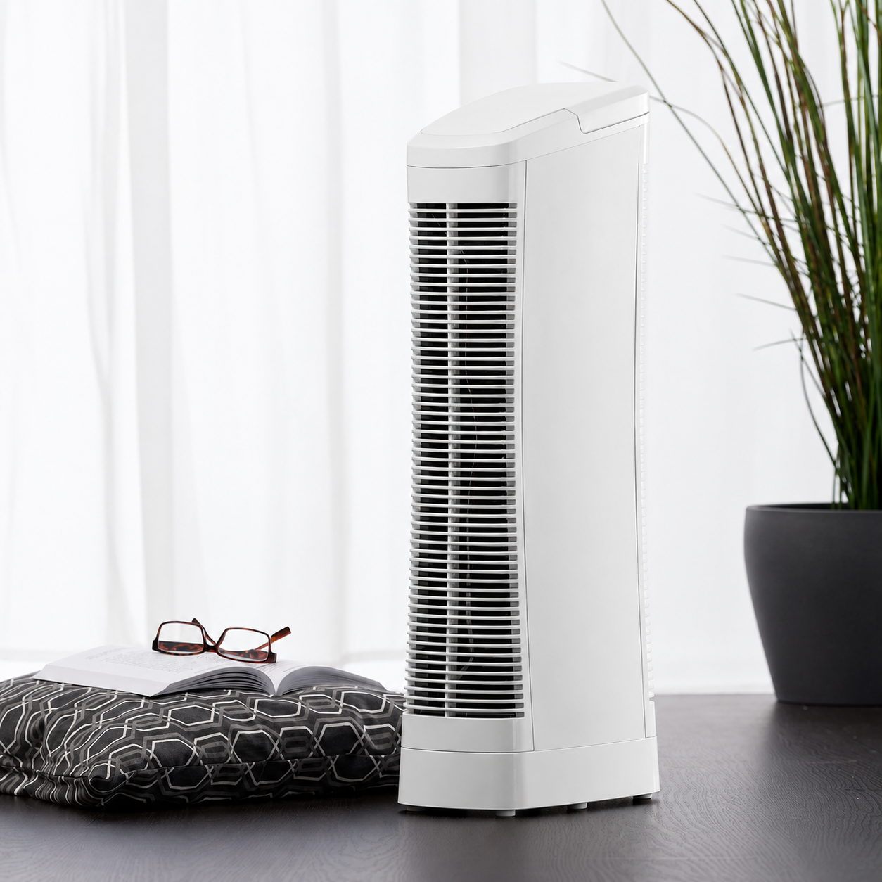 Air purifier front view