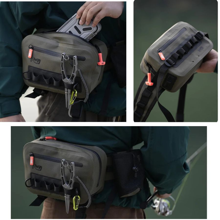 Waterproof Fanny Pack and Adjustable Waist Pouch for Water Sports