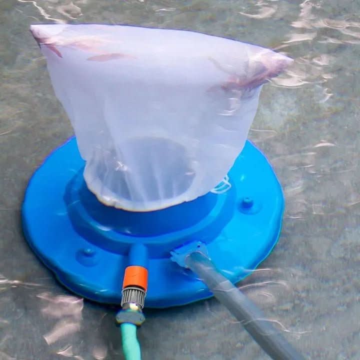 AquaVac Chemical-Free Pool Cleaner with Strong Suction – Easy Leaf & Dirt Vacuum for Pools and Spas