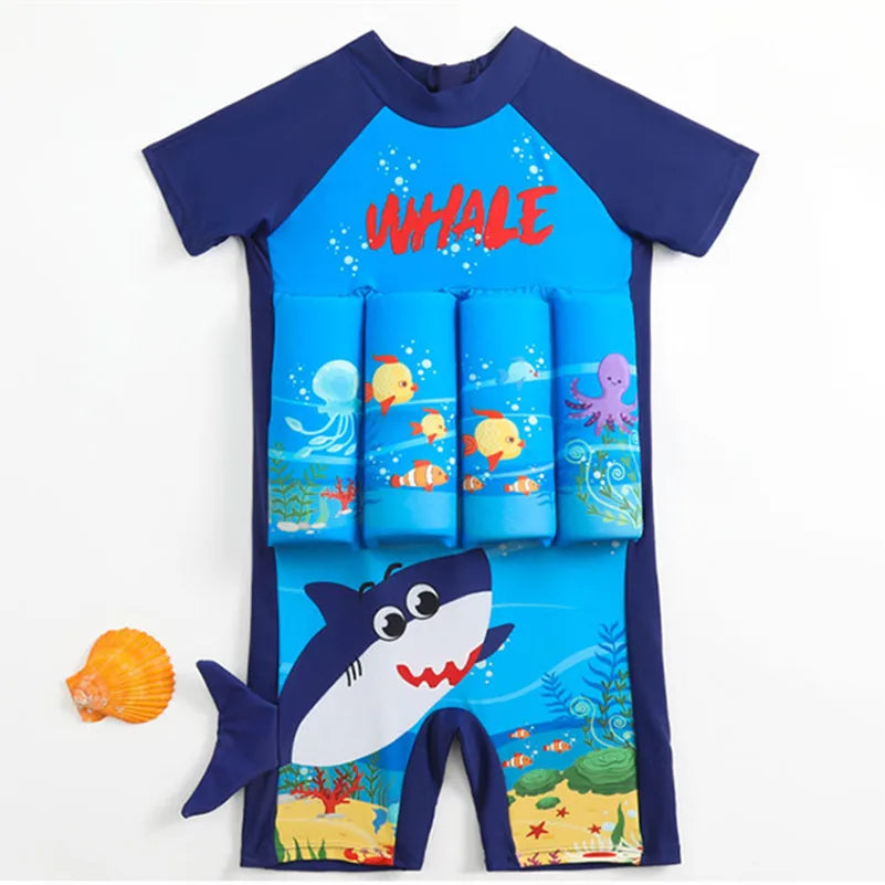 Kids Buoyancy Swim Vest for Learning to Swim – Adjustable Floating Swim Jacket for Pool & Beach Confidence