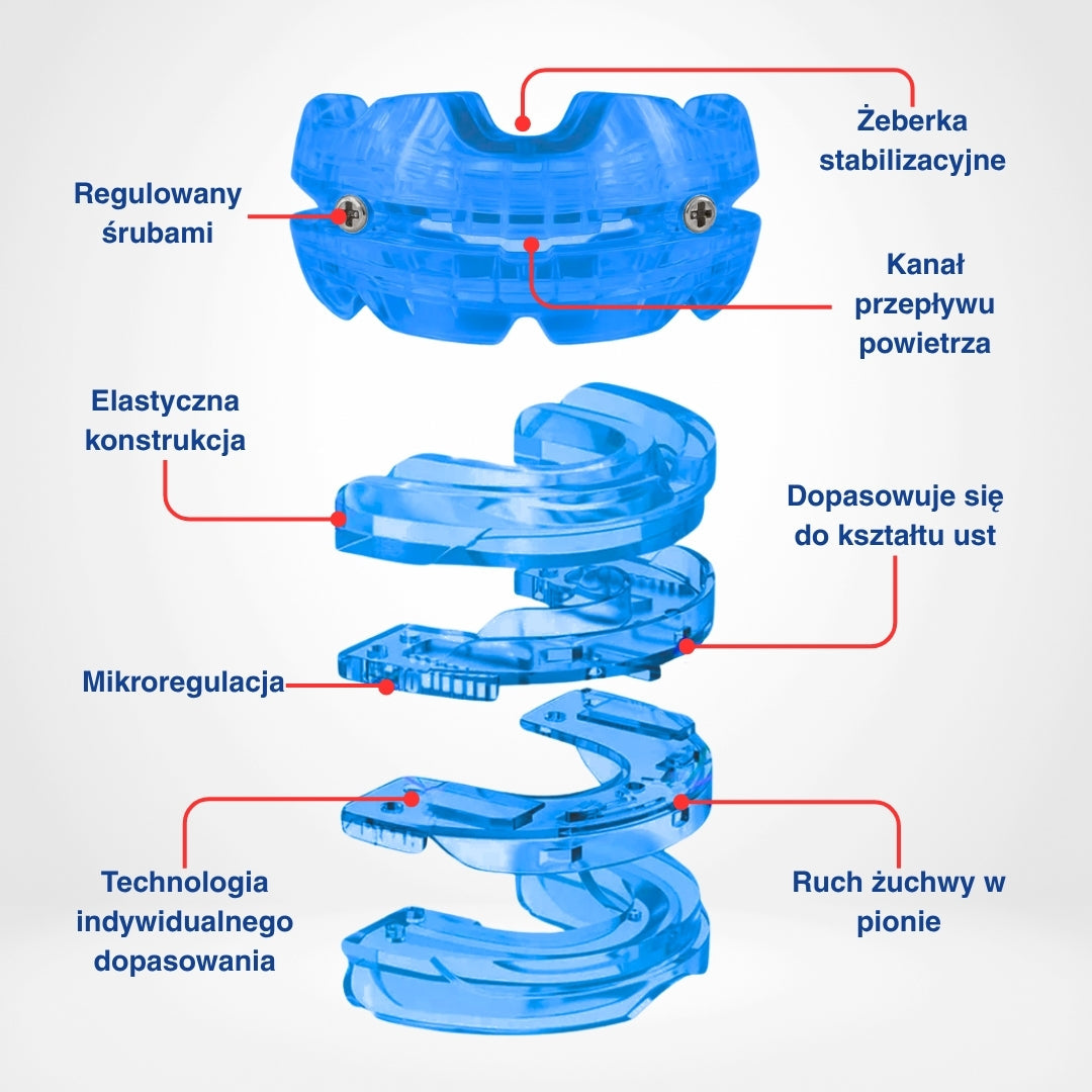 AuraaGuard | Adjustable Anti-Snoring Mouthpiece Guard for Comfortable Sleep
