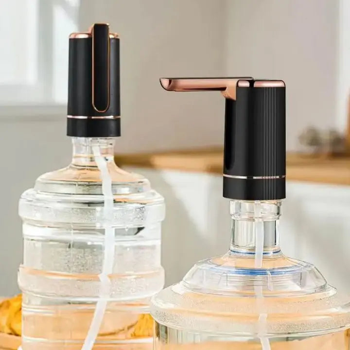 Automatic Water Bottle Pump – Rechargeable One-Touch Dispenser for 5-Gallon Jugs, Hygienic & Portable