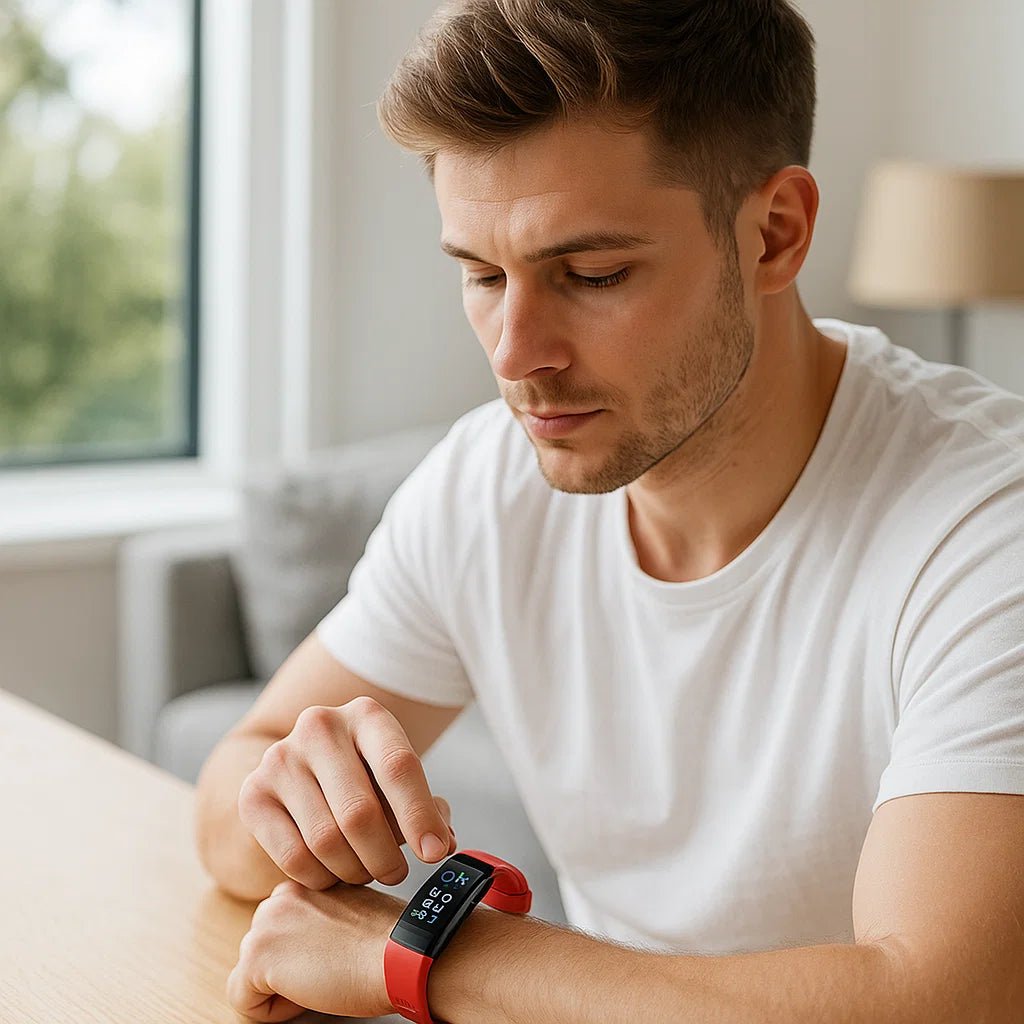 Smart Health Monitoring Watch with ECG and Activity Tracking - Wellness and Fitness Smartwatch for Daily Wear