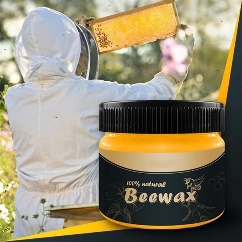 Beeswax Essence | Premium Natural Wood Seasoning Wax for Furniture Restoration