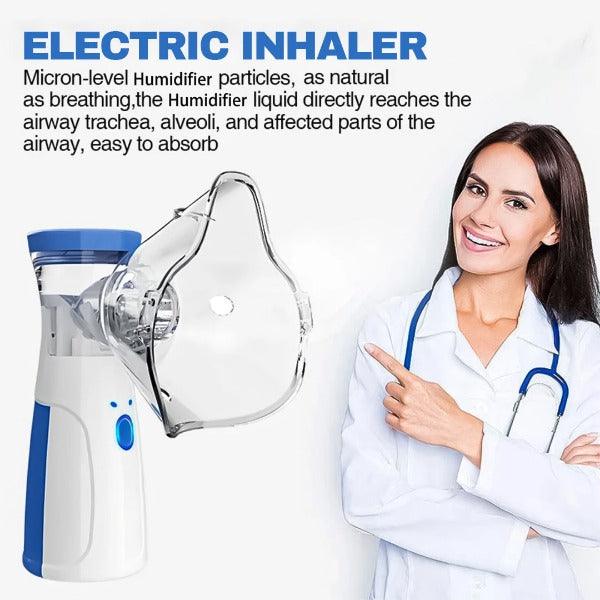 PureMist | Portable Handheld Electric Steam Inhaler and Nebulizer for Adults & Kids