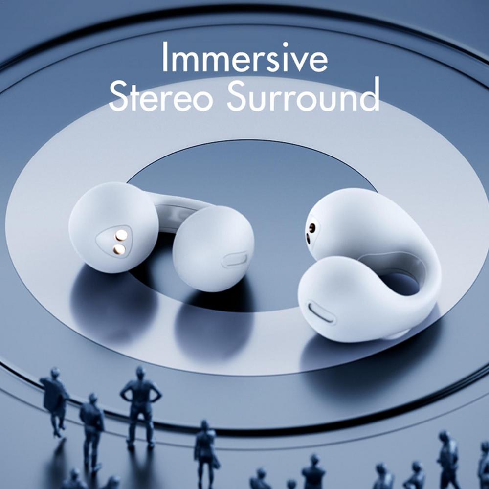 BradBond | Wireless Open-Ear Headphones with Advanced Bone Conduction Technology