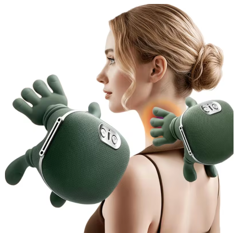 Shiatsu Neck & Back Massager | Deep Tissue Kneading with Heat