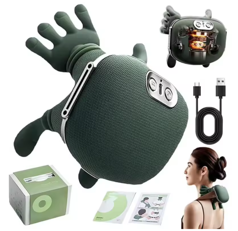 Shiatsu Neck & Back Massager | Deep Tissue Kneading with Heat
