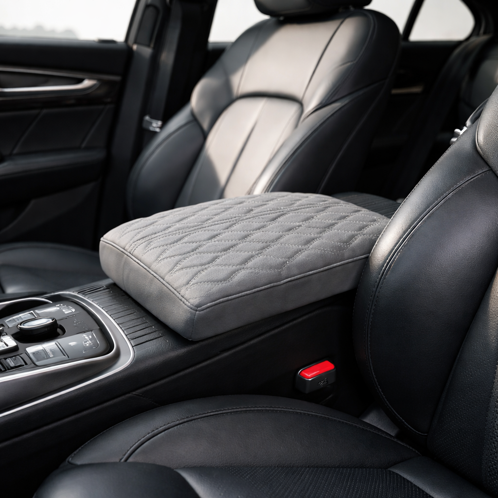Memory Foam Car Armrest Cushion and Center Console Protector
