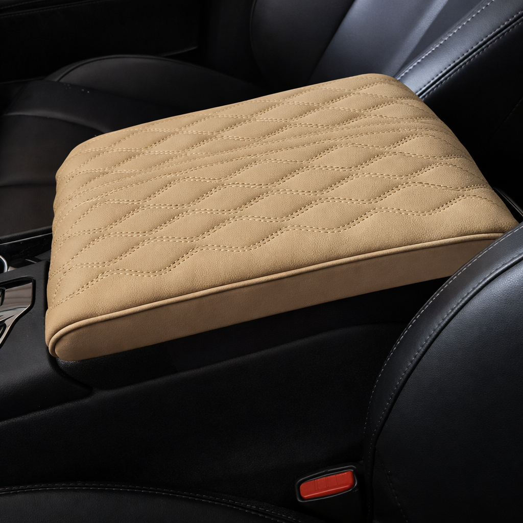 Memory Foam Car Armrest Cushion and Center Console Protector
