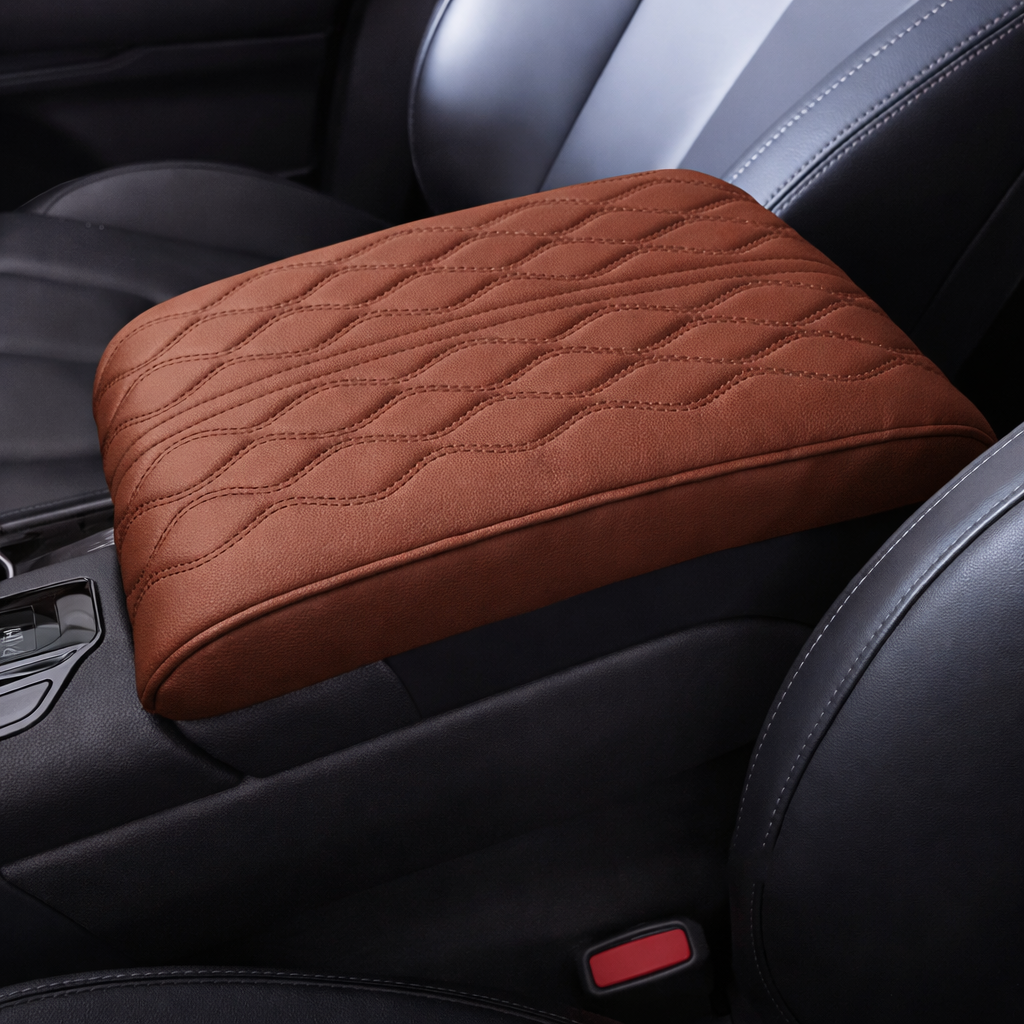 Memory Foam Car Armrest Cushion and Center Console Protector