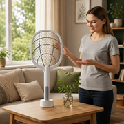 Practical Rechargeable Insect Swatter for Fast Pest Control – Mess-Free Bug Protection for Home & Patio