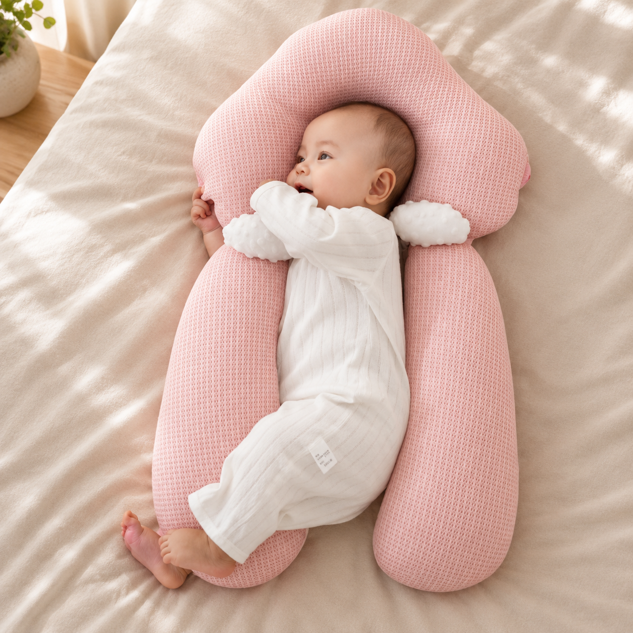 Gentle Ergonomic Baby Pillow – Gentle Sleep Support