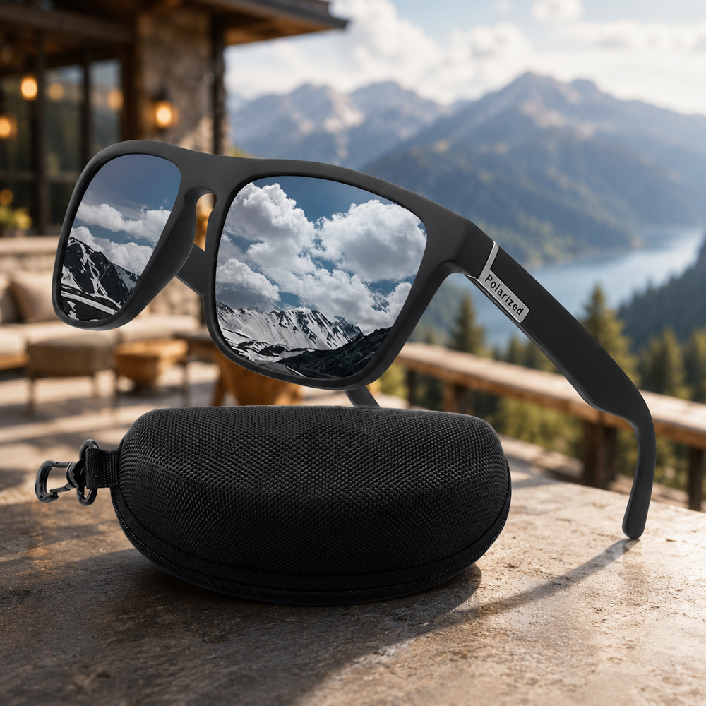 Comfortable Polarized UV400 Sunglasses for Outdoor Vision – Polarized UV-Protection Eyewear for Driving & Outdoors