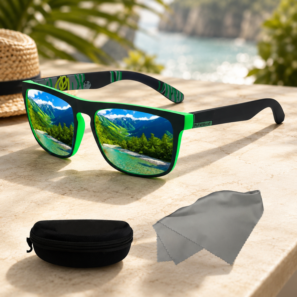 Comfortable Polarized UV400 Sunglasses for Outdoor Vision – Polarized UV-Protection Eyewear for Driving & Outdoors