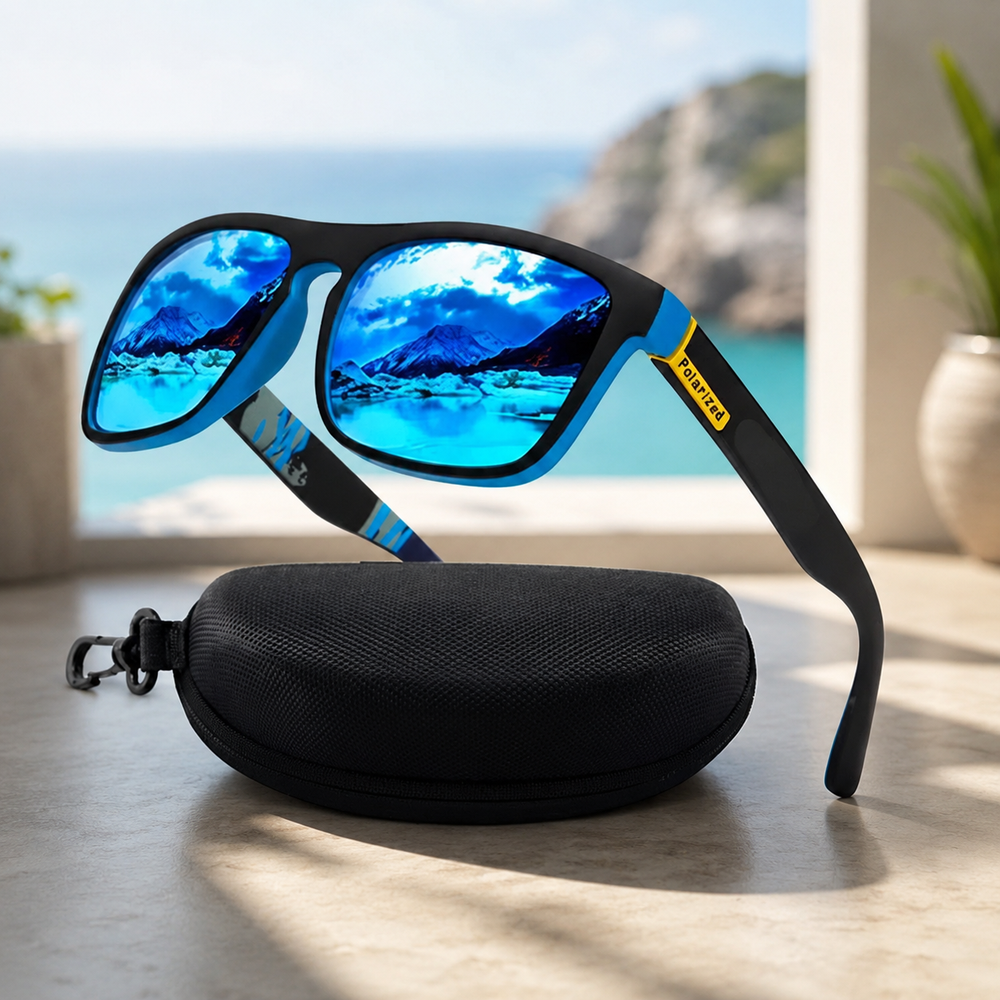 Comfortable Polarized UV400 Sunglasses for Outdoor Vision – Polarized UV-Protection Eyewear for Driving & Outdoors