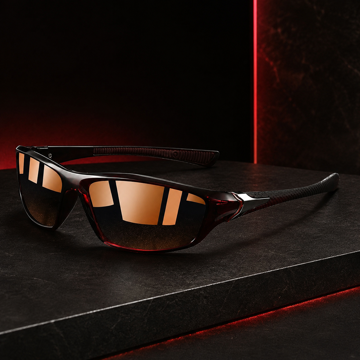 Stylish Sport Sunglasses with Polarized UV400 Lenses – Polarized UV-Protection Eyewear for Driving & Outdoors