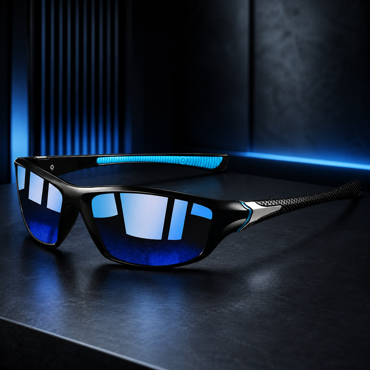 Stylish Sport Sunglasses with Polarized UV400 Lenses – Polarized UV-Protection Eyewear for Driving & Outdoors