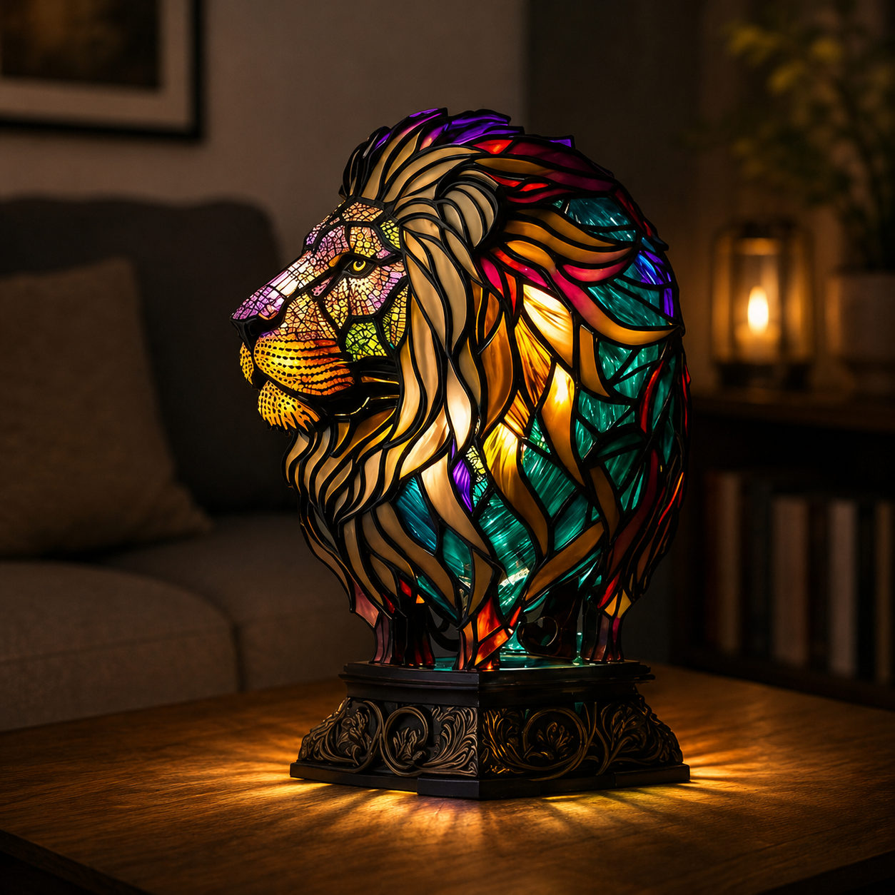 Modern Artistic Animal Lamp – Elegant Home Atmosphere