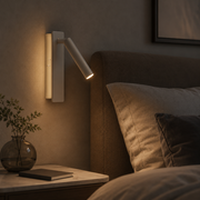 Rotatable Bedside LED Reading Lamp – Adjustable Flexible Night Light for Bedroom, Desk & Study Comfort