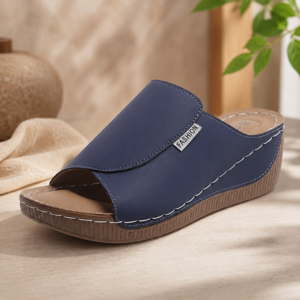 Soft Padded Cushioned Comfort Sandals for Women – Lightweight Slip-On Summer Sandals for Everyday & Holiday Wear