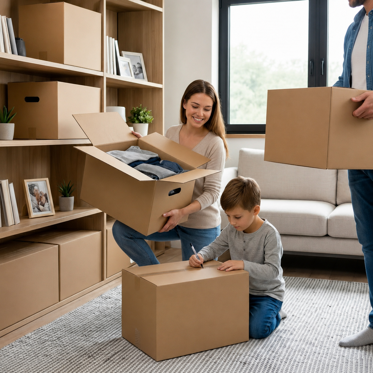 Elegant Large Capacity Storage Boxes – Moving and Organization