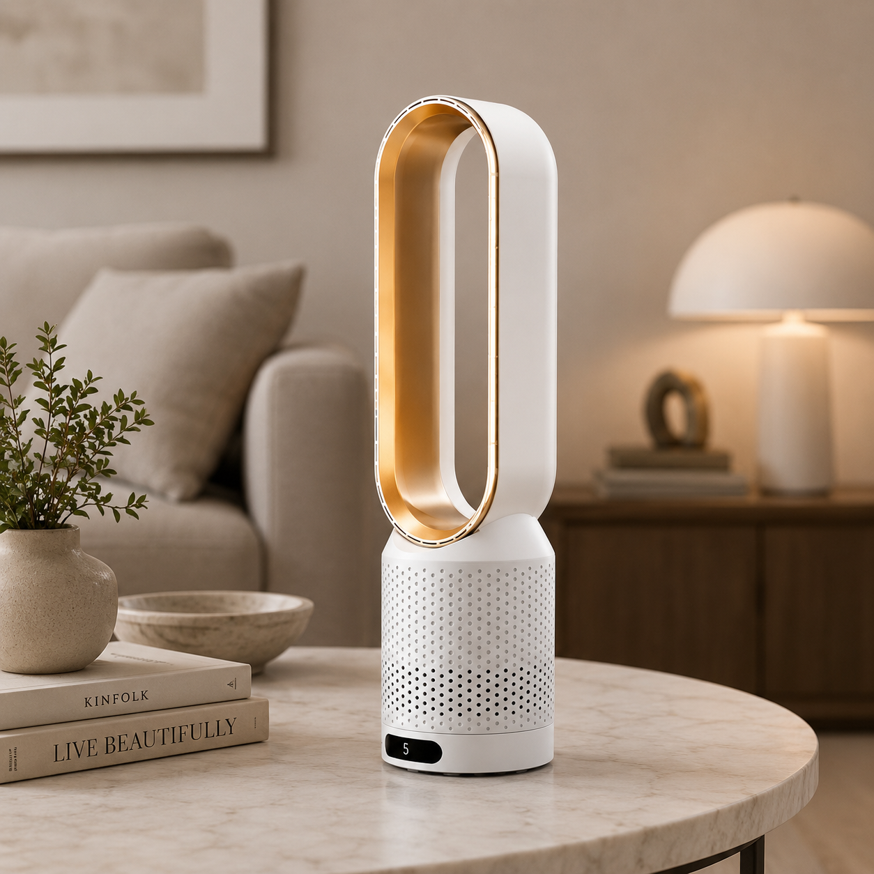 Comfortable 3-in-1 Tower Fan for Cool and Fresh Indoor Air – Quiet Air Circulation for Bedroom, Office & Home
