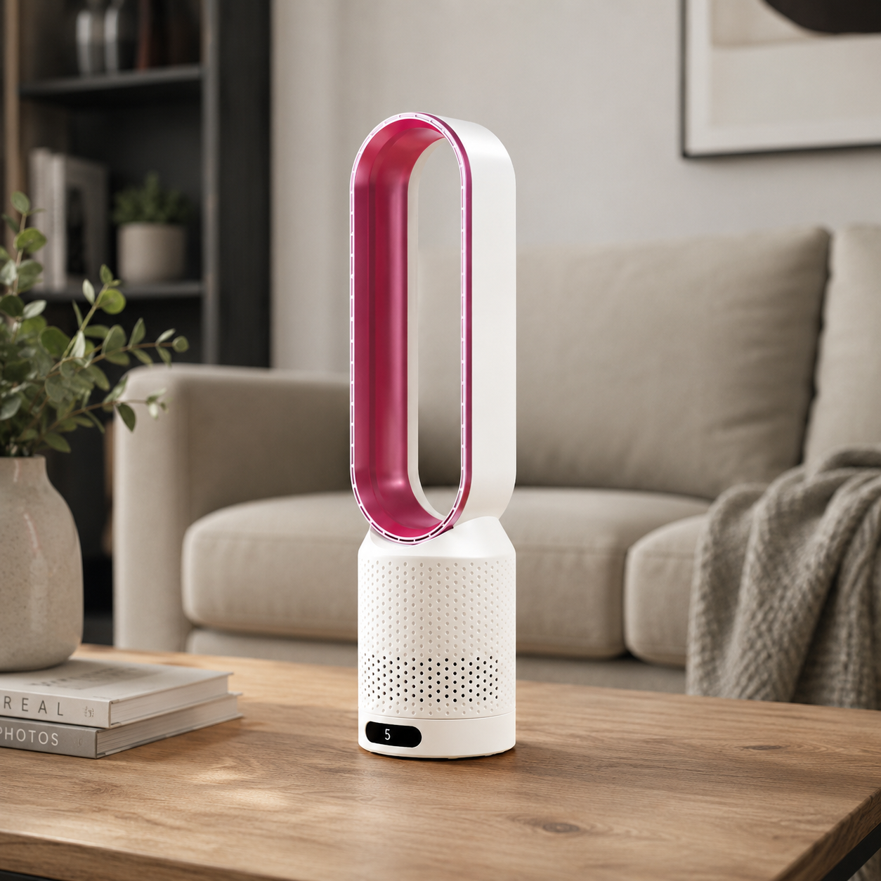 Comfortable 3-in-1 Tower Fan for Cool and Fresh Indoor Air – Quiet Air Circulation for Bedroom, Office & Home