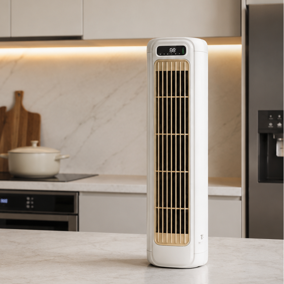 Portable Cooling Fan with Adjustable Air Circulation - Quiet Rechargeable Personal Fan for Desk and Travel