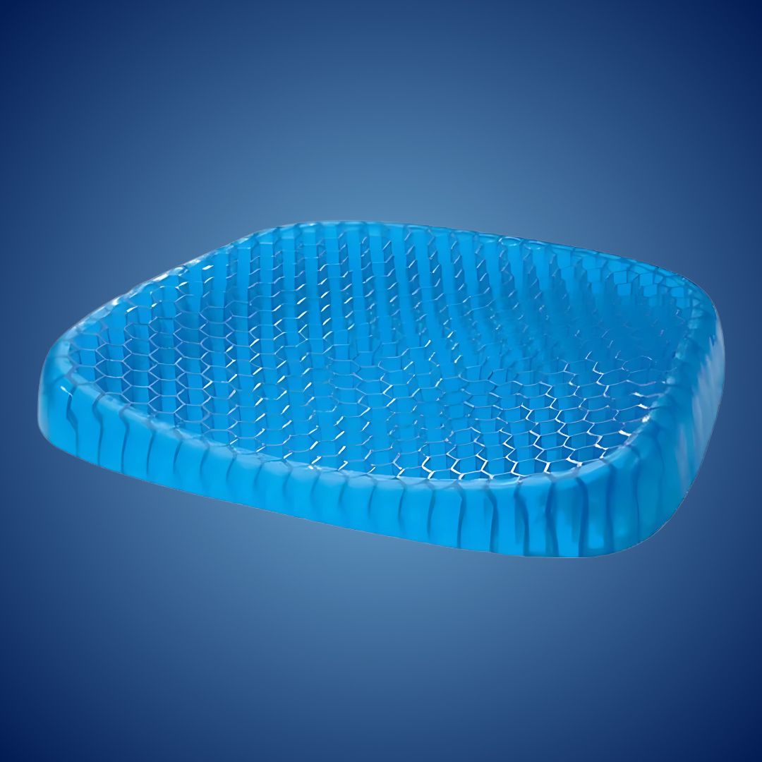 Orthopedic Gel Seat Cushion | Coccyx Pad for Sciatica & Tailbone