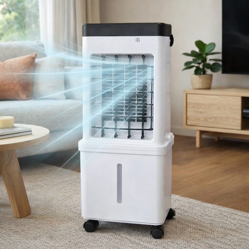 Portable air conditioner lifestyle view