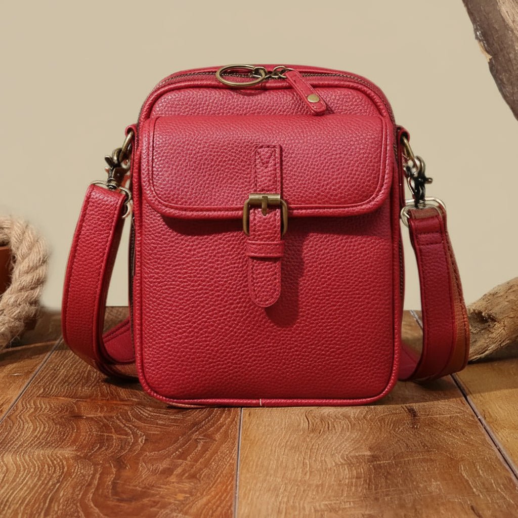 Compact Anti-Theft Backpack with Hidden Zippers - Secure Water-Resistant Daypack for Travel and Commuting