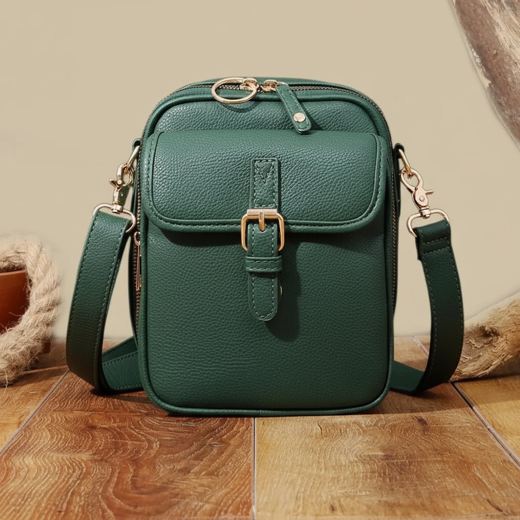 Compact Anti-Theft Backpack with Hidden Zippers - Secure Water-Resistant Daypack for Travel and Commuting