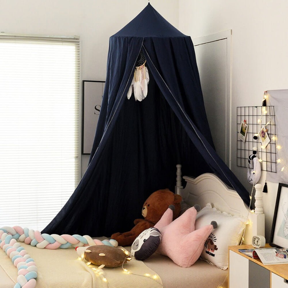 Kids Bed Canopy & Nursery Tent | Hanging Crib Drape & Decor