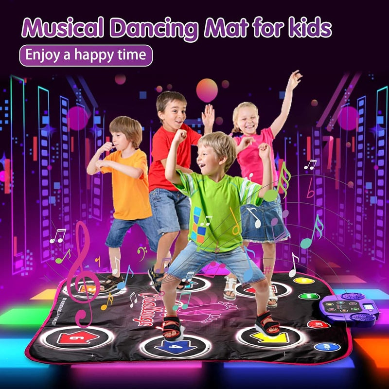RhythmStep | Interactive Wireless Bluetooth Dance Mat for Kids with 5 Game Levels