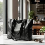 Stylish Elegant Retro PU Leather Shoulder Bag – Spacious Compartments for Stylish Everyday Organization and Versatile Use