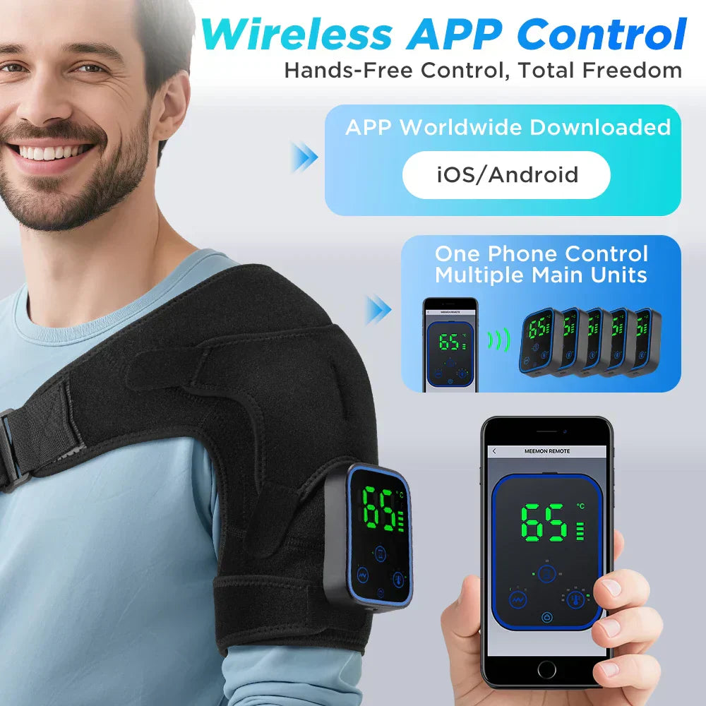 Soothing Heat and Vibration Device – Relaxation and Flexibility