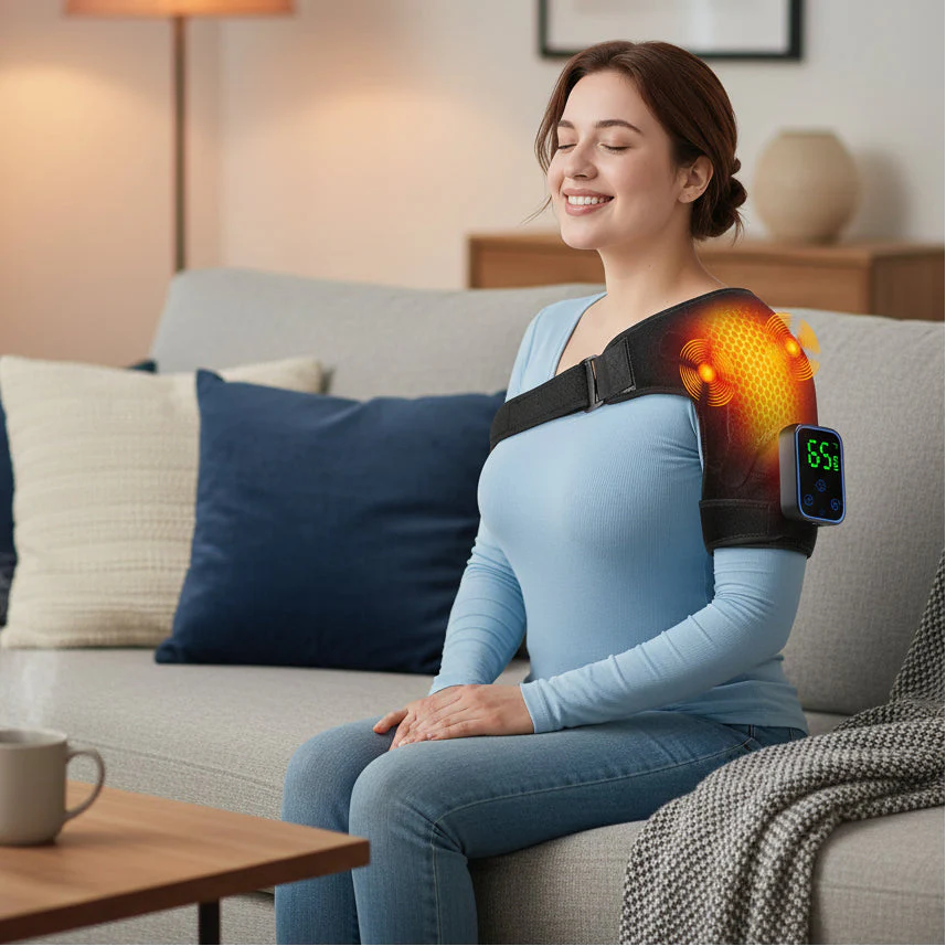 Soothing Heat and Vibration Device – Relaxation and Flexibility