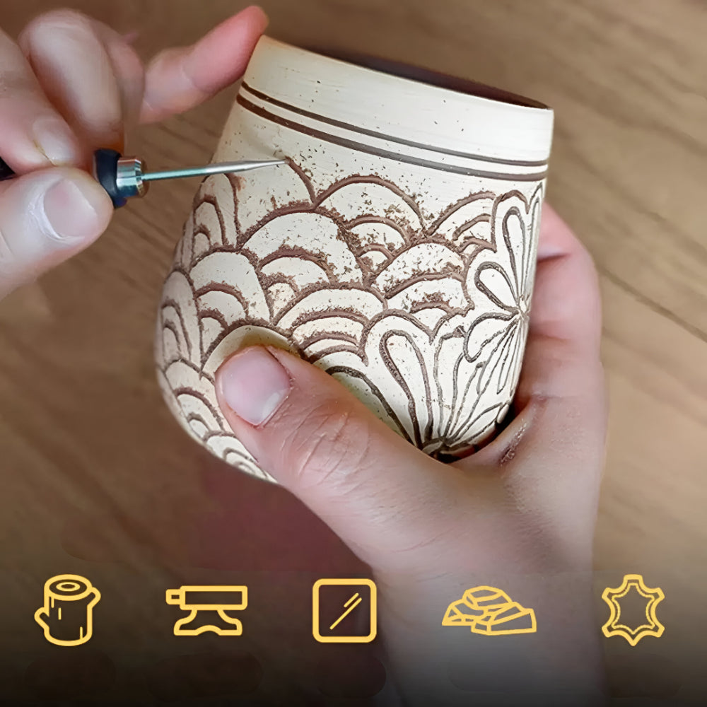 EtchPro | Precision Electric Engraving Pen Tool for Metal Glass and Jewelry