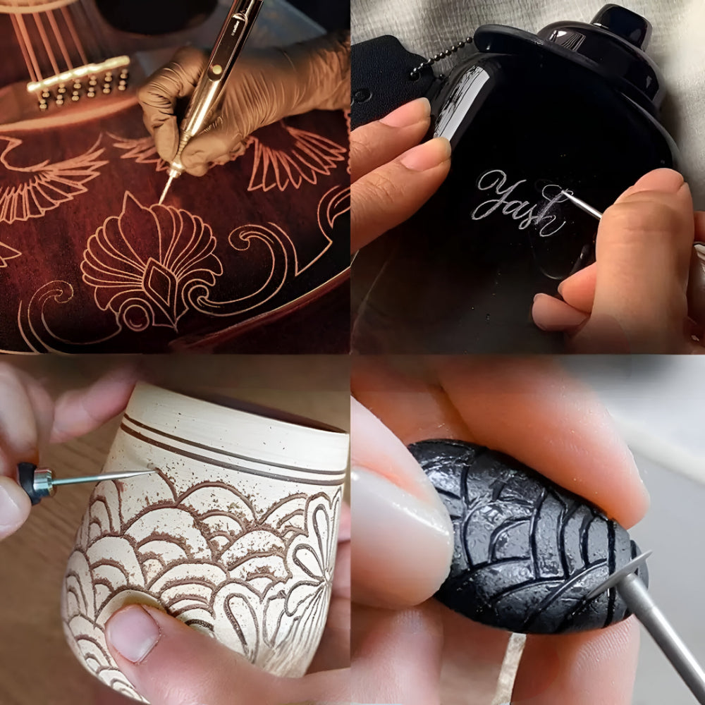 EtchPro | Precision Electric Engraving Pen Tool for Metal Glass and Jewelry
